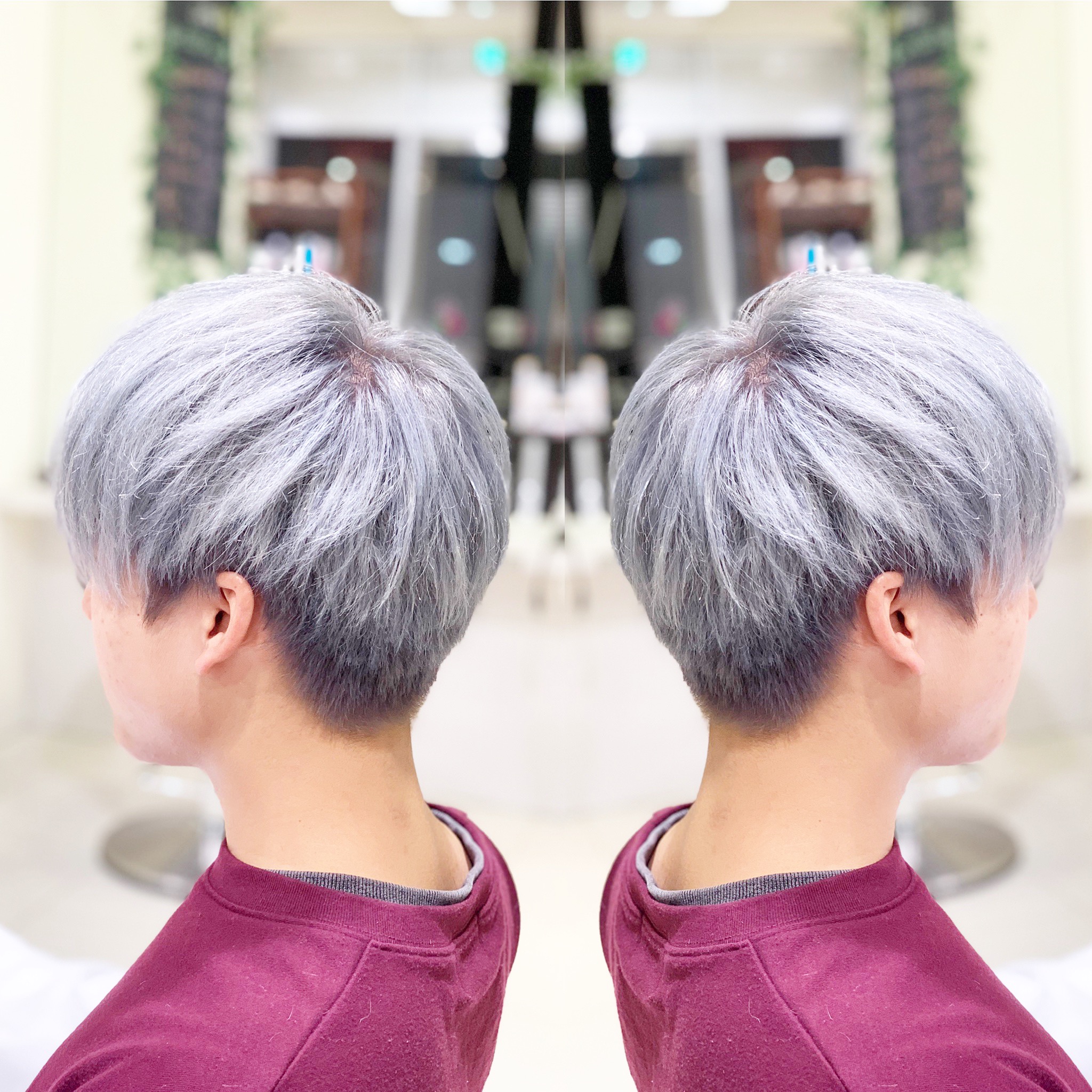 シルバーヘア自粛中に挑戦！！