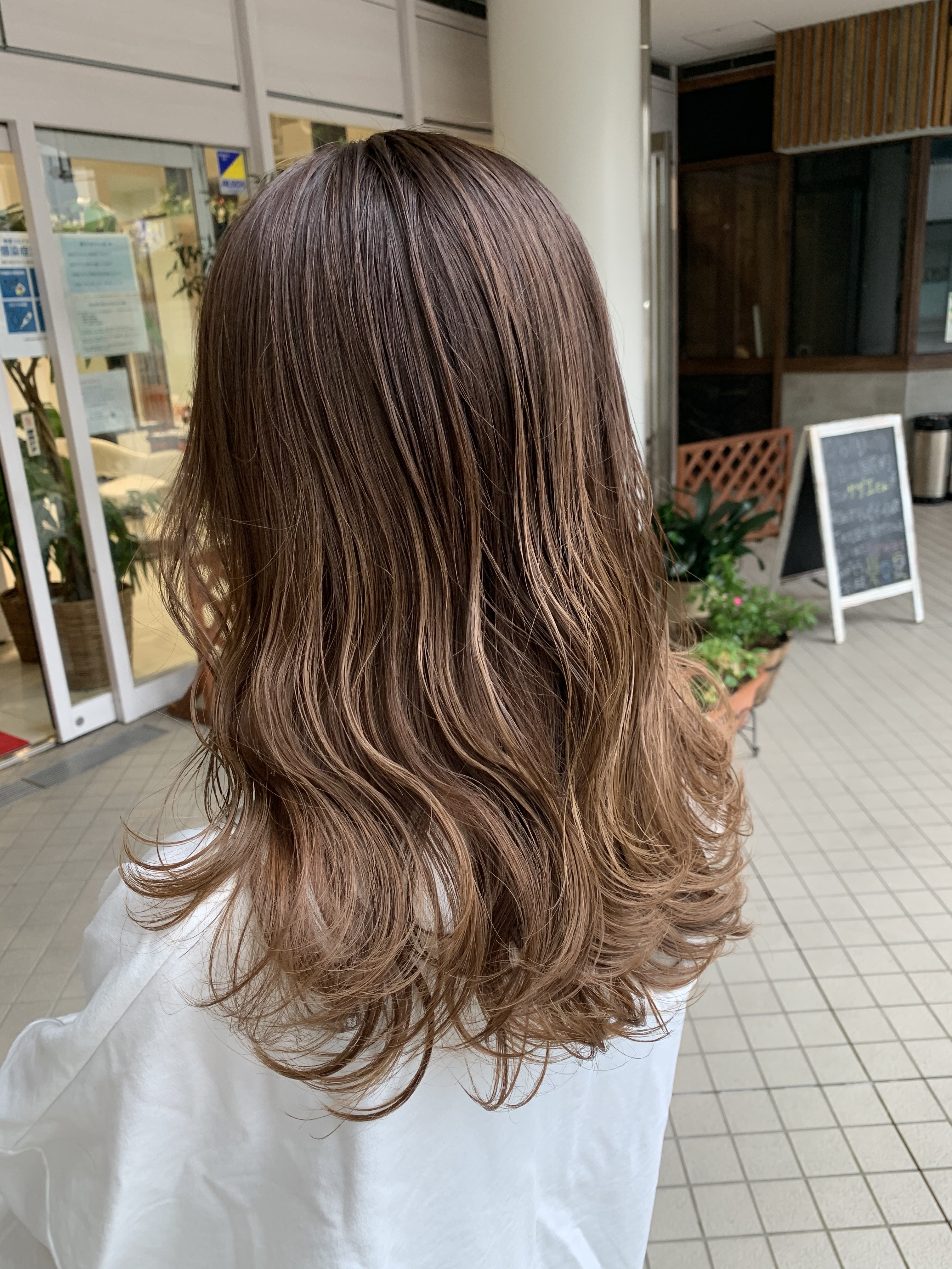 【イルミナカラーのサファリで作る秋冬カラー♪】