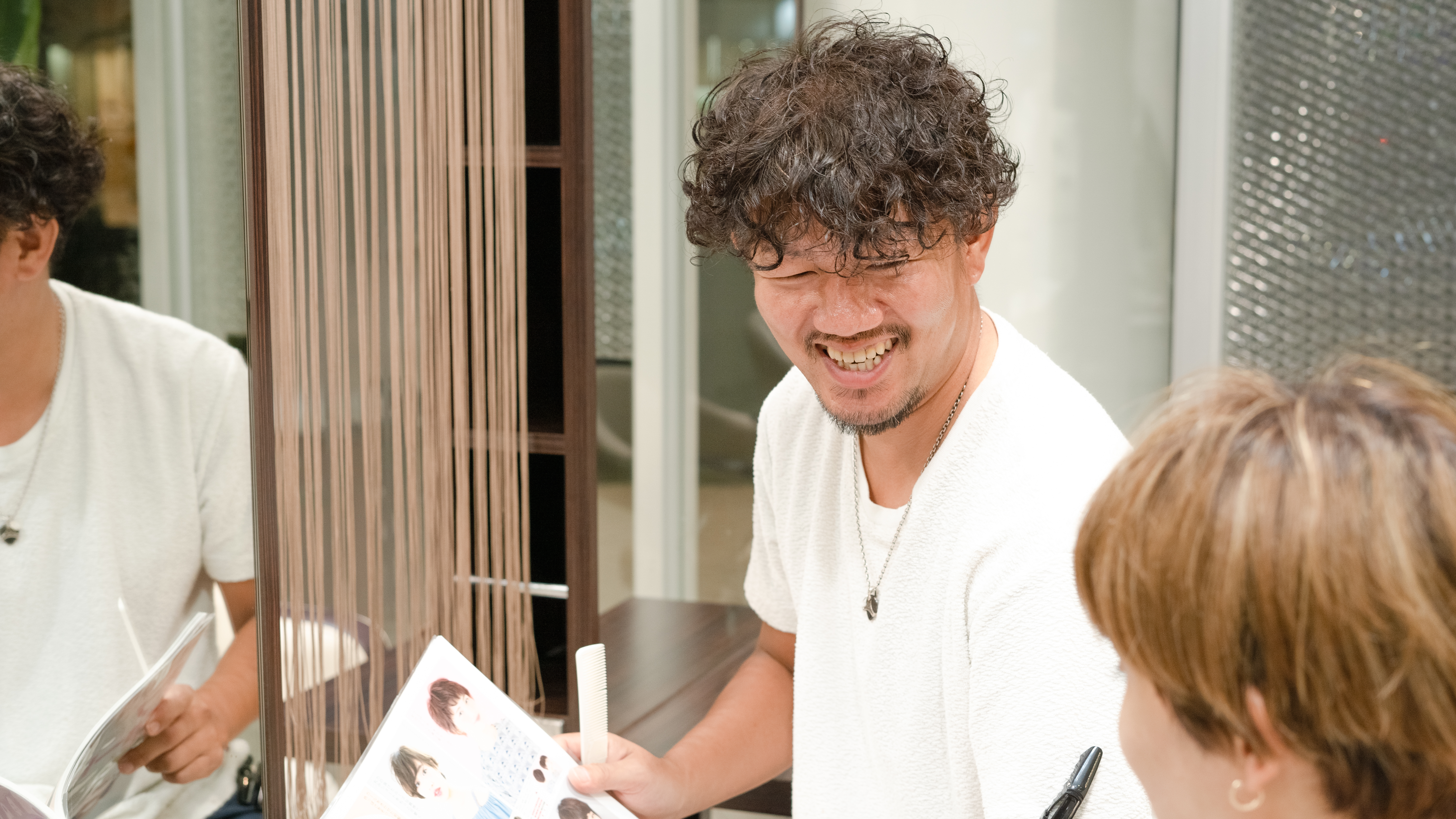 ホットペッパーのスタッフ写真変えました(^^♪