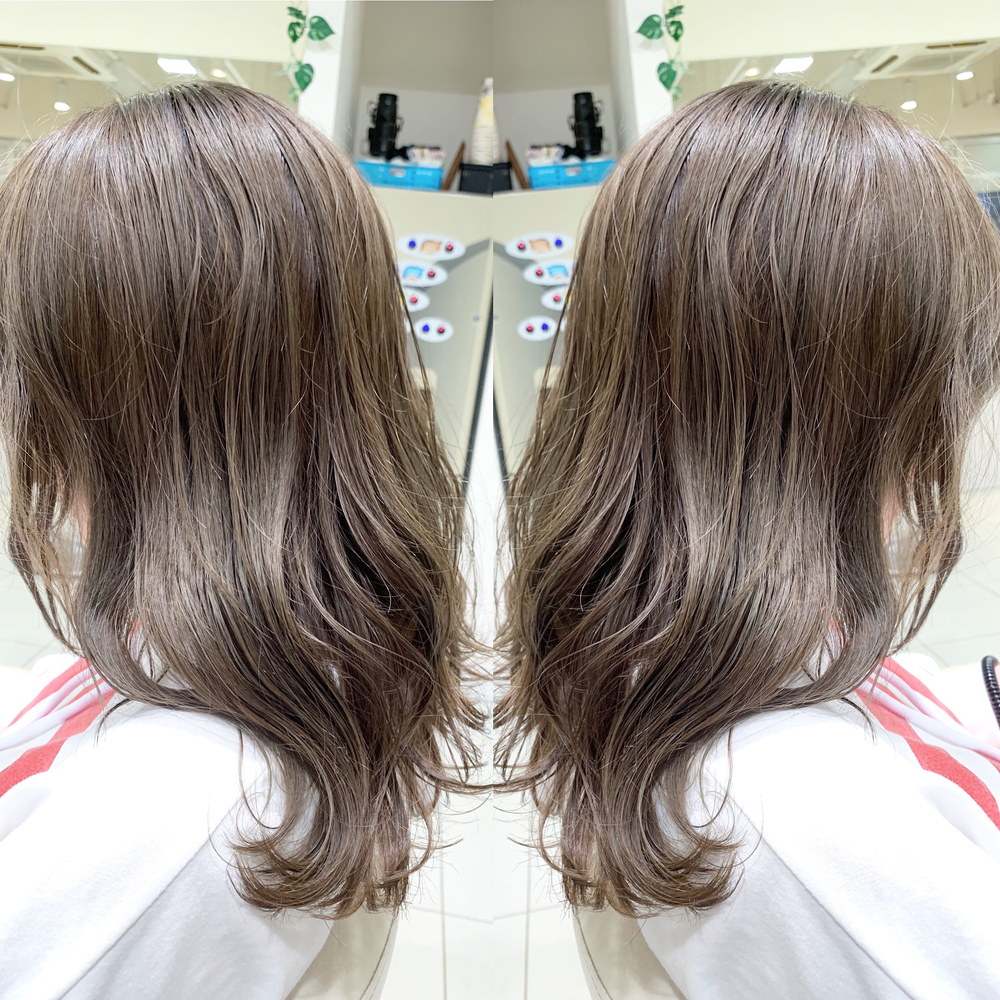 透明感抜群のヘアカラー(^^♪